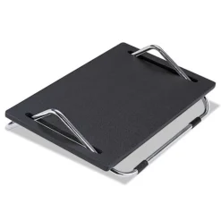 Safco 18.5w x 11.5d x 5h Ergo-Comfort Adjustable Footrest - Black