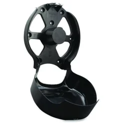 San Jamar 16.75 in. x 5.25 in. x 12.25 in. Ecological Green Tissue Dispenser - Black