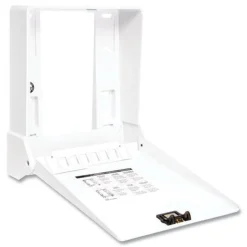San Jamar 11.63 in. x 5 in. x 14.5 in. True Fold C-Fold/Multifold Paper Towel Dispenser - White