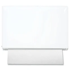 San Jamar 10.75 in. x 6 in. x 7.5 in. Singlefold Paper Towel Dispenser - White