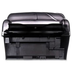 San Jamar 11.75 in. x 9.13 in. x 14.44 in. Tear-N-Dry Essence Touchless Towel Dispenser - Black Pearl