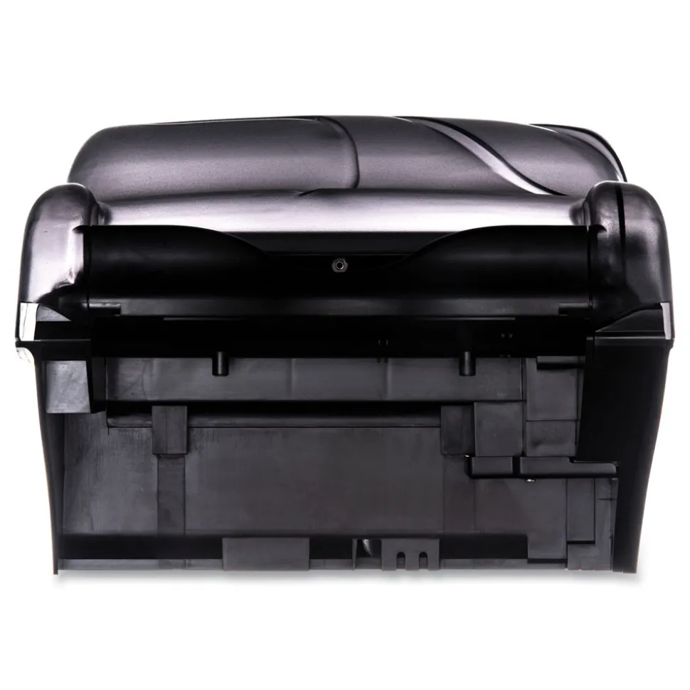 San Jamar 11.75 in. x 9.13 in. x 14.44 in. Tear-N-Dry Essence Touchless Towel Dispenser - Black Pearl