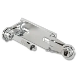 San Jamar 6 in. x 4.5 in. x 2.75 in. Locking Toilet Tissue Dispenser - Chrome