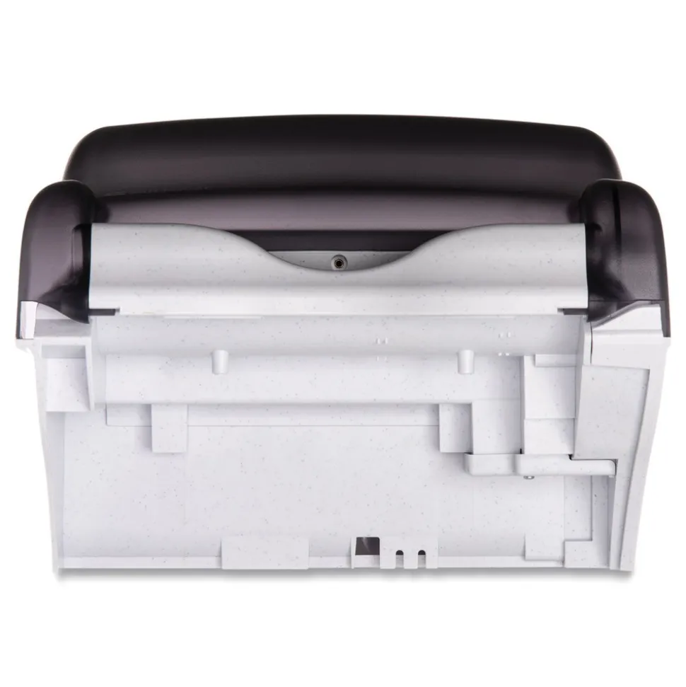 San Jamar Tear-N-Dry 11.75 in. x 9.13 in. x 14.44 in. Essence Classic Automatic Dispenser - Black Pearl