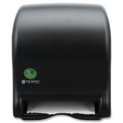 San Jamar T8000REBK 9.1 in. x 14.4 in. x 11.8 in. Ecological Automatic Towel Dispenser - Black