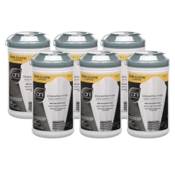 Sani Professional 7.5 in. x 5.38 in. Disinfecting Multi-Surface Wipes - White (6/Carton)