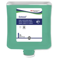 SC Johnson 2 L Estesol Hand, Hair and Body Cleaner Manual Cartridge - Rainforest Scent (4/Carton)