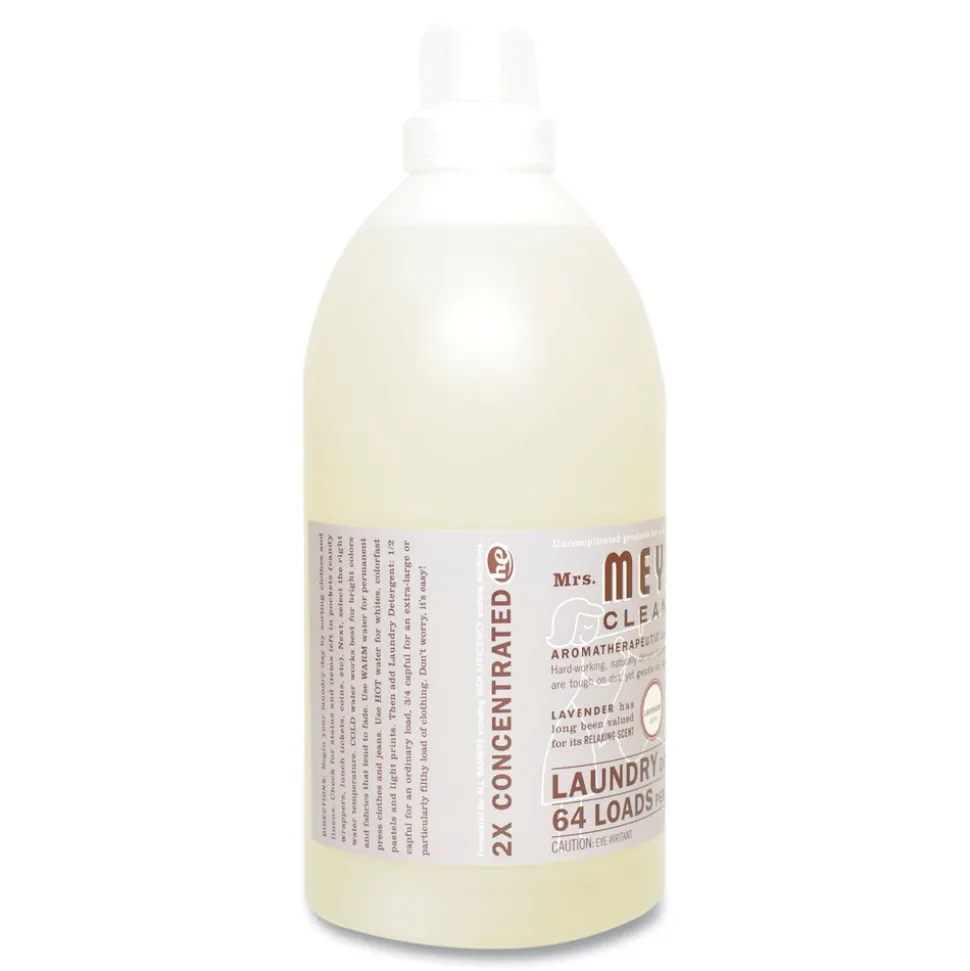 SC Johnson 64 oz. Bottle Lavender Scent Liquid Laundry Detergent (6/Carton)