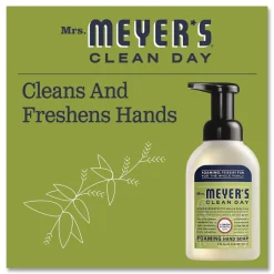 SC Johnson 10 oz Clean Day Foaming Hand Soap - Lemon (4/Carton)