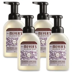 SC Johnson 10 oz Clean Day Foaming Hand Soap - Lavender (4/Carton)