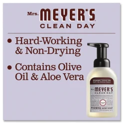 SC Johnson 10 oz Clean Day Foaming Hand Soap - Lavender (4/Carton)