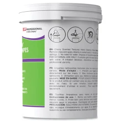 SC Johnson 1-Ply 7.92 in. x 5.74 in. Cherry Scent Kresto Cherry Wipes Cloth - Red/White (6/Carton)