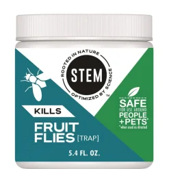 SC Johnson STEM Fruit Flies Trap 5.4 oz Jar 8/Carton