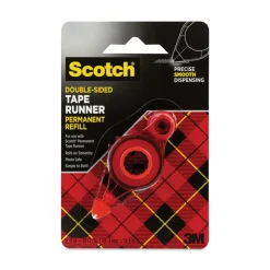 Scotch 0.31 in. x 49 ft. Refill for the Redesigned Scotch 6055 Tape Runner Dispenser - Dries Clear