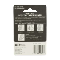 Scotch 0.31 in. x 49 ft. Refill for the Redesigned Scotch 6055 Tape Runner Dispenser - Dries Clear