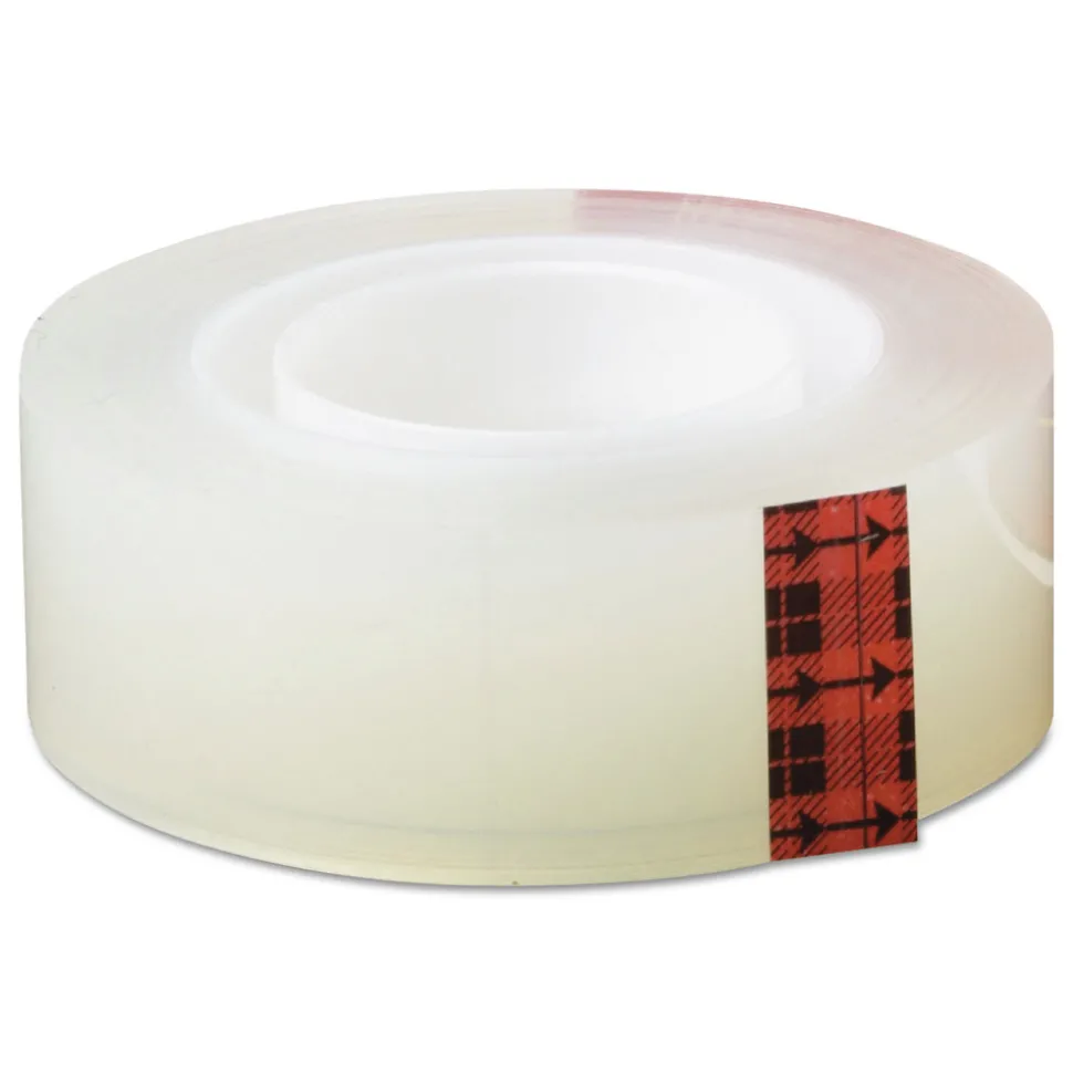Scotch 0.75 in. x 36 yds 1 in. Core Tape - Transparent (6/Pack)