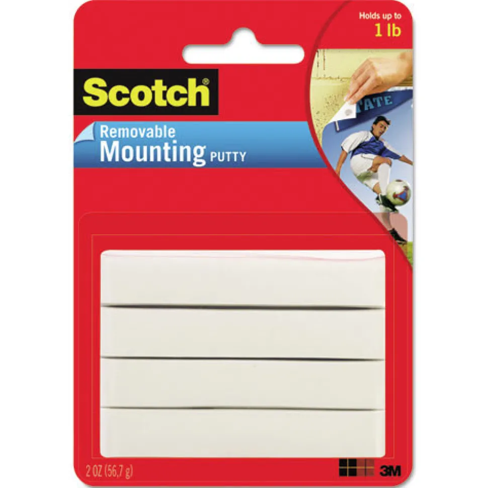 Scotch 2 oz Removable Adhesive Putty (1/Pack)