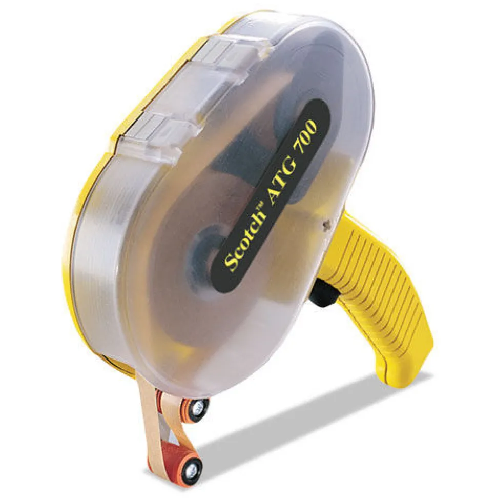 Scotch Adhesive Transfer Tape Applicator for Rolls Up to 0.5 to x 1,296 in. - Yellow