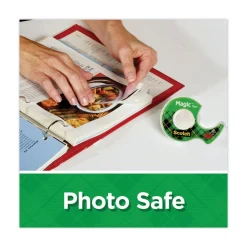 Scotch Magic 0.75 in. x 36 yards 1 in. Core Tape Refill - Clear (12/Pack)