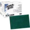 Scotch-Brite PROFESSIONAL 6 in. x 9 in. Heavy-Duty Scouring Pad - Green (12/Pack, 3 Packs/Carton)
