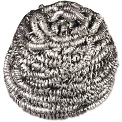Scotch-Brite Stainless Steel Scrubber - Silver (12/Carton)