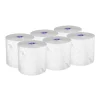 Scott 02001 8 in. x 950 ft. 1-Ply Essential High Capacity Hard Roll Towel - White (6 Rolls/Carton)