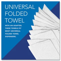 Scott 01960 7.8 in. x 12.4 in. 1-Ply Pro Scottfold Towels - White (25 Packs/Carton)
