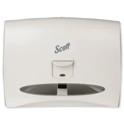 Scott 09505 17.5 in. x 2.25 in. x 13.25 in. Personal Seat Cover Dispenser - White