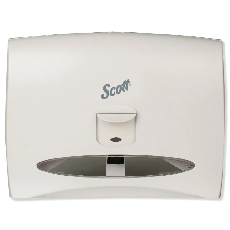 Scott 09505 17.5 in. x 2.25 in. x 13.25 in. Personal Seat Cover Dispenser - White