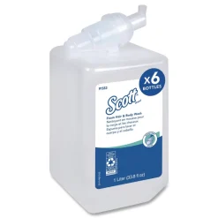 Scott 91553 1000 ml Pro Foam Hair and Body Wash Refill - Floral (6/Carton)