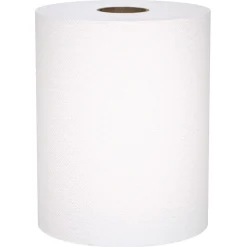 Scott 8 in. x 800 ft. 1-Ply Universal 100 Percent Recycled Fiber Hard Roll Paper Towels - White (6/Carton)
