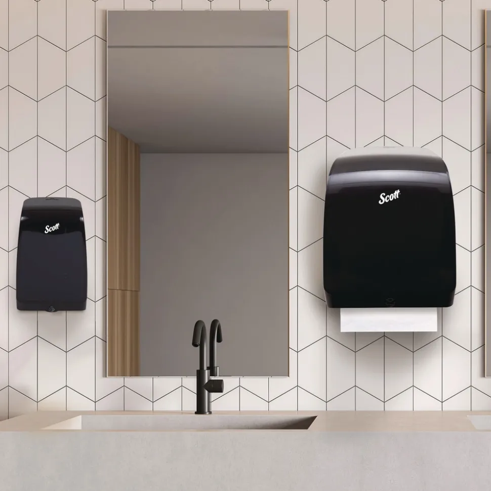 Scott 8 in. x 800 ft. 1-Ply Universal 100 Percent Recycled Fiber Hard Roll Paper Towels - White (6/Carton)