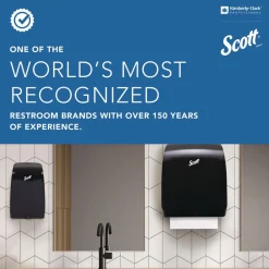 Scott 8 in. x 800 ft. 1-Ply Universal 100 Percent Recycled Fiber Hard Roll Paper Towels - White (6/Carton)