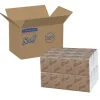 Scott 12 in. x 7 in. 1-Ply Low-Fold Dispenser Napkins - White (8000/Carton)