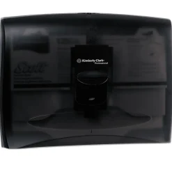 Scott 17.5 in. x 2.25 in. x 13.25 in. Personal Seat Cover Dispenser - Black