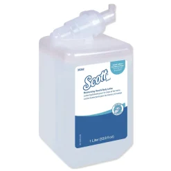 Scott 1 Liter Bottle Moisturizing Hand and Body Lotion - Fresh Scent