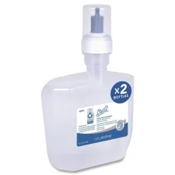 Scott 1200 mL Essential Alcohol-Free Foam Hand Sanitizer - Unscented (2/Carton)