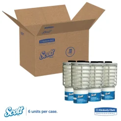 Scott Essential 48 ml Cartridge Continuous Air Freshener Refills - Ocean Scent (6/Carton)