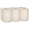 Scott Essential 100% Recycled Fiber Hard Roll Towel, 1-Ply, 8-in x 800-ft, 1.5-in Core, Brown, 6 Rolls/Carton