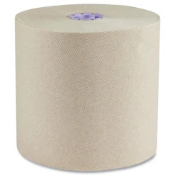 Scott Essential 1-Ply 8 in. x 700 ft. 1.75 in. Core 100% Recycled Fiber Hard Roll Towel - Brown (6/Carton)