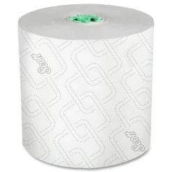 Scott 1-Ply 1150 ft. Pro Hard Roll Paper Towels with Elevated Scott Design for Scott Pro Dispenser - Green Core Only (6/Carton)