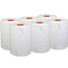 Scott 1-Ply 8 in. x 580 ft. Slimroll Towels - White/Orange Core (6/Carton)