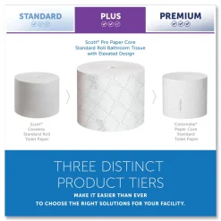 Scott 2-Ply Septic Safe Pro Small Core High Capacity/SRB Bath Tissue - White (36/Carton)