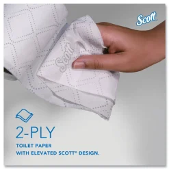 Scott 2-Ply Septic Safe Pro Small Core High Capacity/SRB Bath Tissue - White (36/Carton)