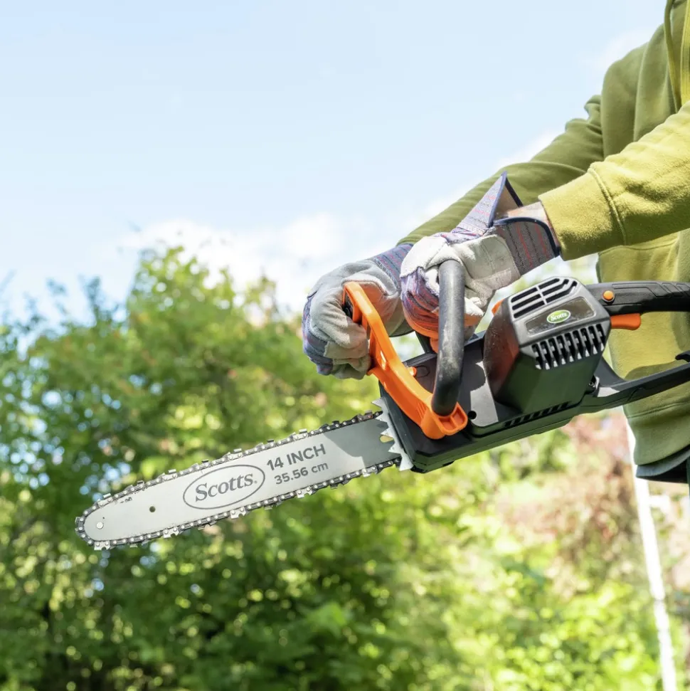 Scott's 11 Amp 14 in. Corded Chainsaw