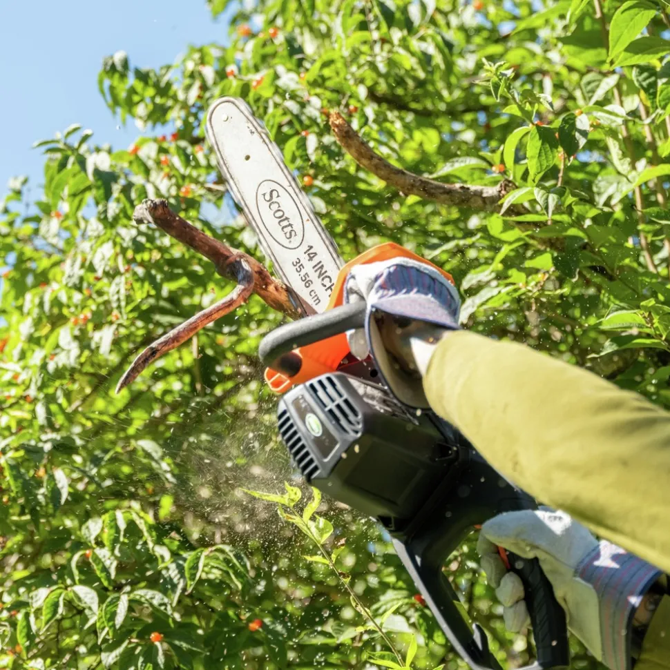 Scott's 11 Amp 14 in. Corded Chainsaw