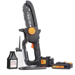 Scott's 20V Lithium-Ion 6 in. Cordless Hacket Chainsaw Kit (2 Ah)