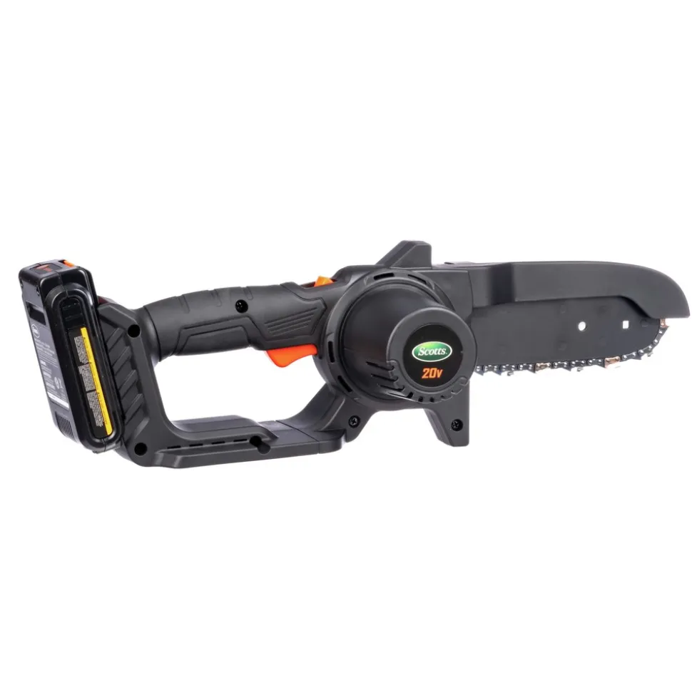 Scott's 20V Lithium-Ion 6 in. Cordless Hacket Chainsaw Kit (2 Ah)