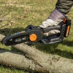 Scott's 20V Lithium-Ion 6 in. Cordless Hacket Chainsaw Kit (2 Ah)