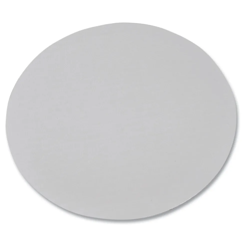 SCT 10 in. Diameter Bright White Paper Cake Circles - White (100/Carton)